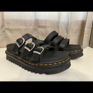 Dr. marten platform sandals